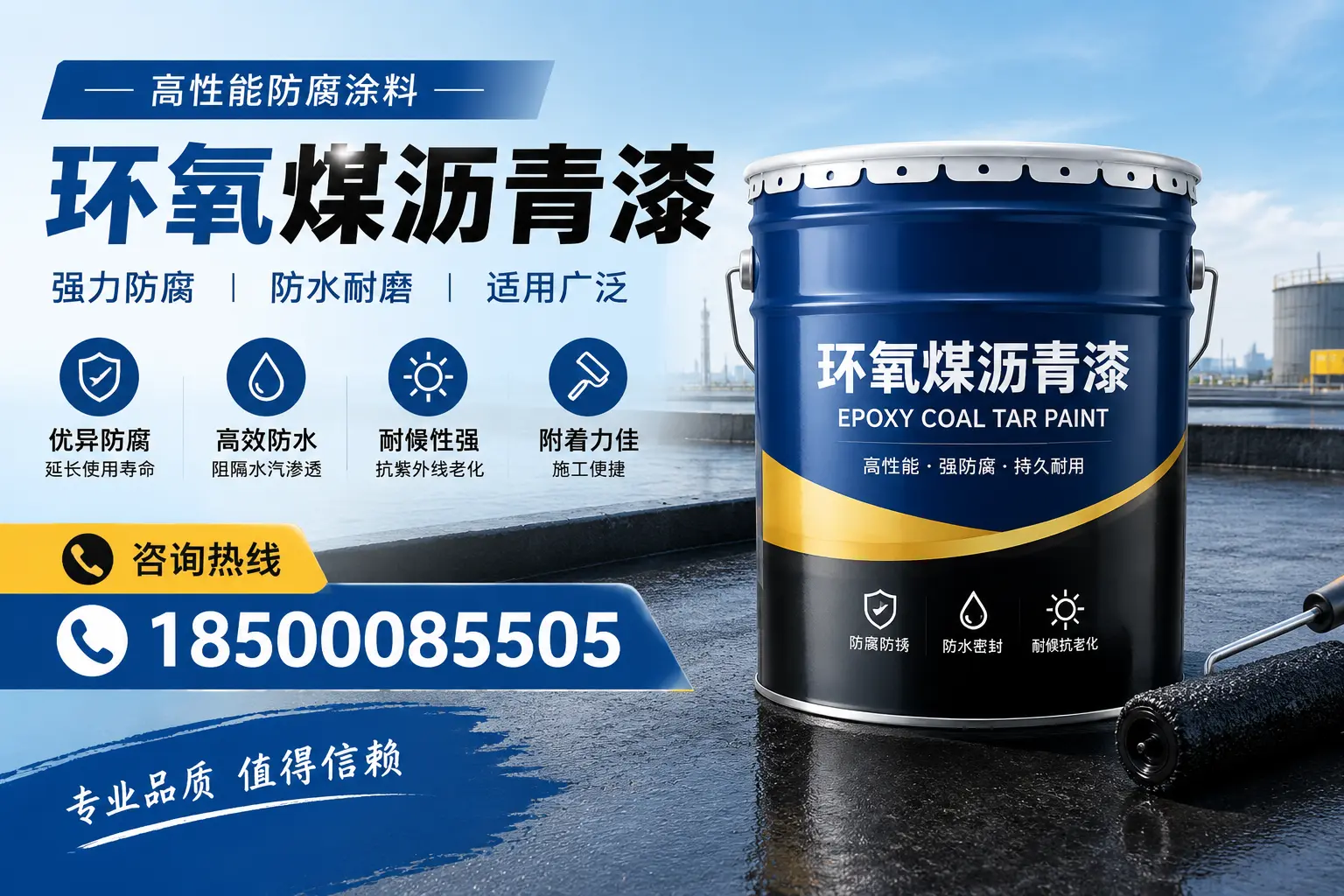 环氧煤沥青漆的主要成分与功能,黔西南用户深度了解